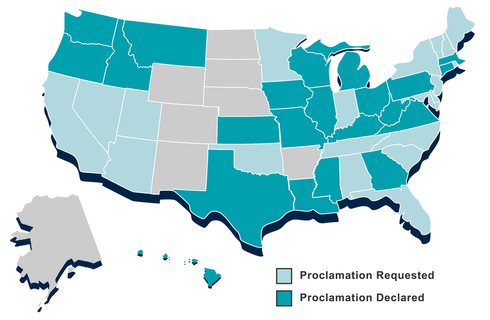 Proclamation Map