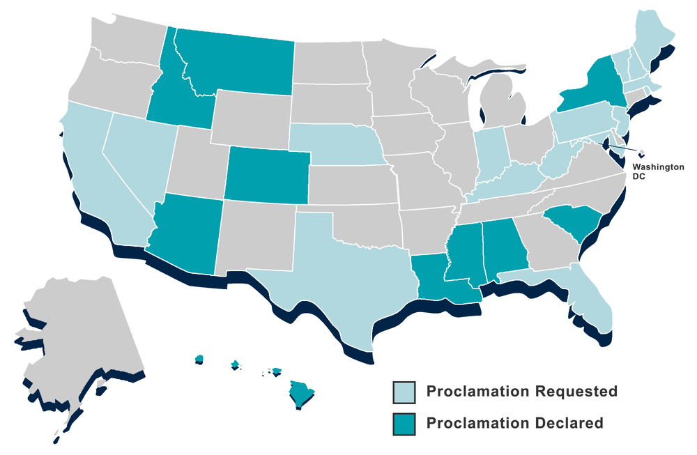 USA-Proclamation