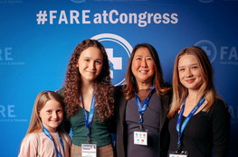 Lizzy Anderlik and friends at Courage at Congress 2023