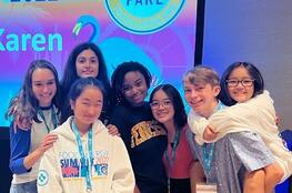 Teens attending FARE Food Allergy Summit 2022