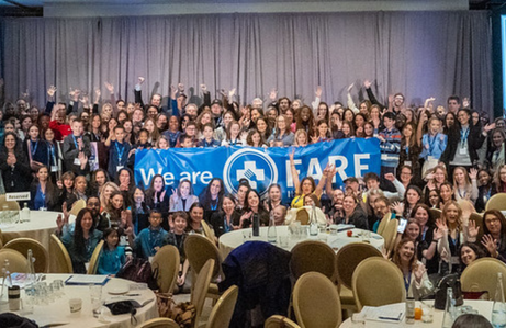 People at courage at congress