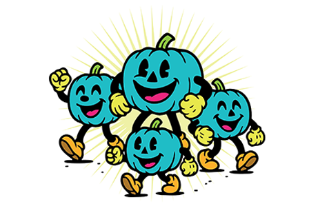 Teal Pumpkin Walk In