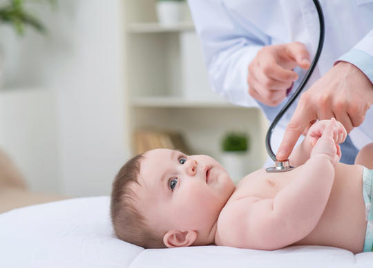 Baby at Doctor