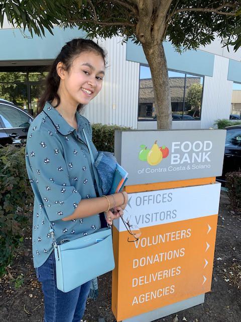 food bank sign vertical