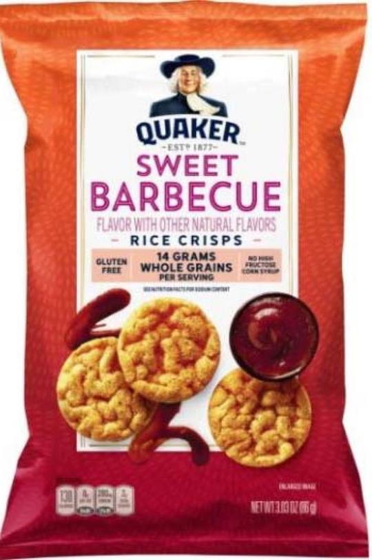 Sweet Barbecue Rice Crisps