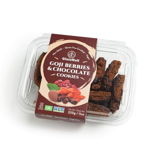 Glutenull Goji Berries and Chocolate Cookies