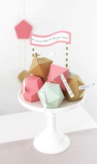 Geometric message holders Kristi Murphy blog