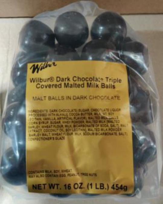 Chocolate malt balls