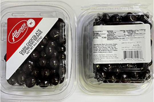 dark chocolate espresso beans