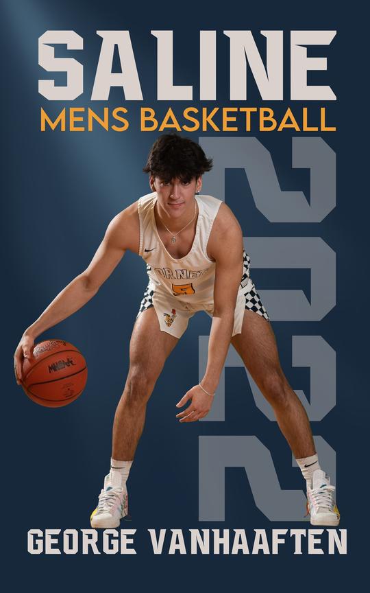 George Van Haaften Basketball Poster