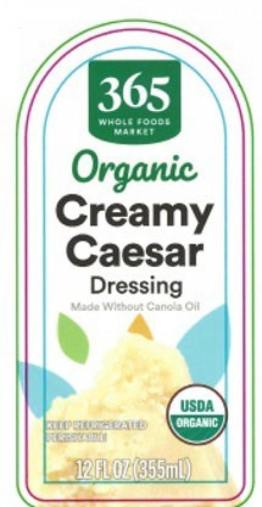 Creamy Caesar Dressing