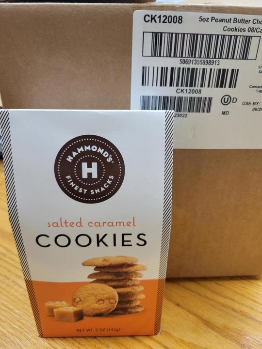 Salted Carmel Cookies