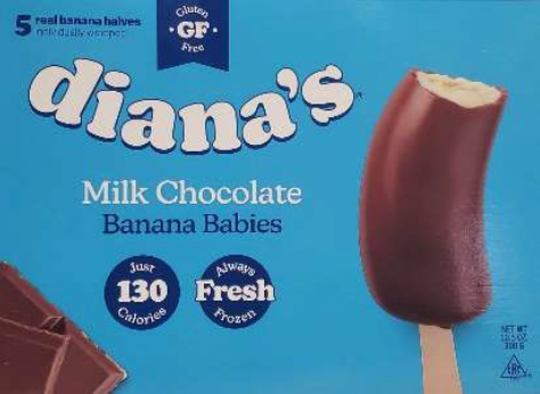 Milk Chocolate Bananas
