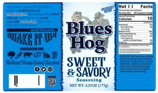 Blues Hog Label