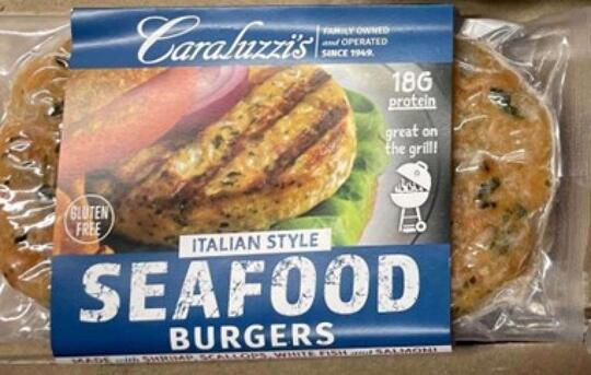 Italian Style Seafood Burgers