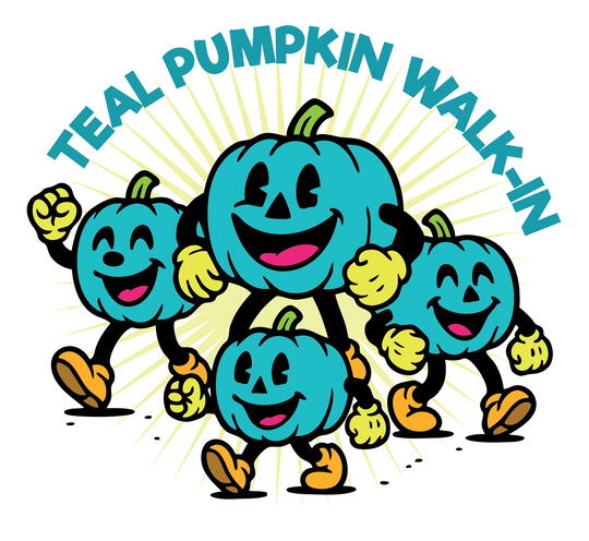Teal Pumpkin Walk-In