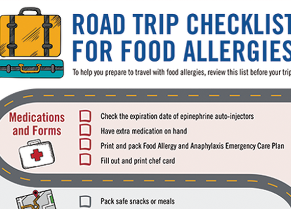 Road Trip Checklist Infographi