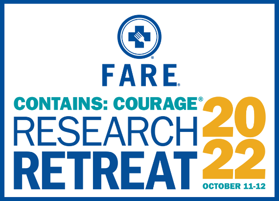 Contains: Courage Research Retreat 2022 Logo