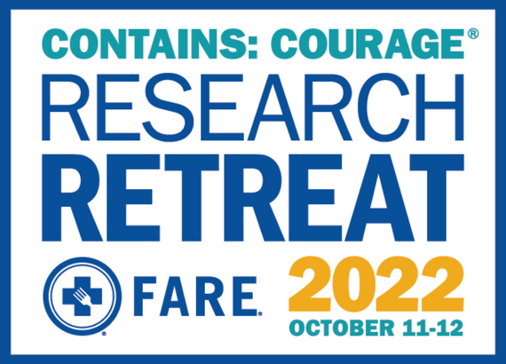 Contains: Courage Research Retreat Logo