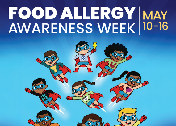 Food Allergy Awareness Week heroes poster