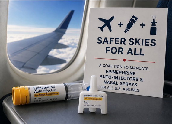 Airplane epinephrine