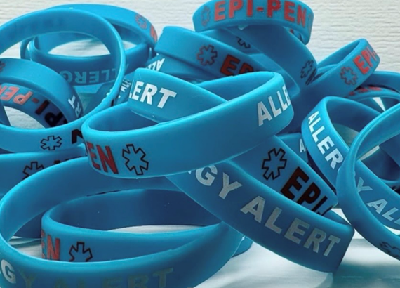 Allergy bracelets