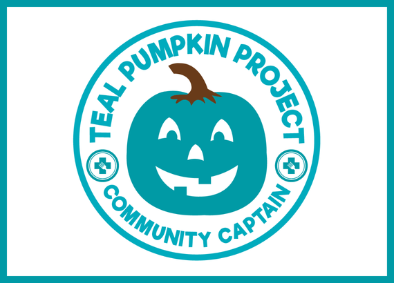 Teal Pumpkin Community Captain Badge