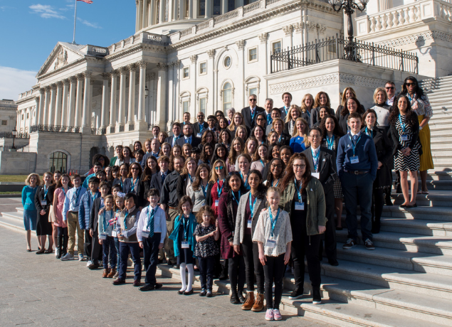 Group of FARE Advocates at the Fly in from 2020