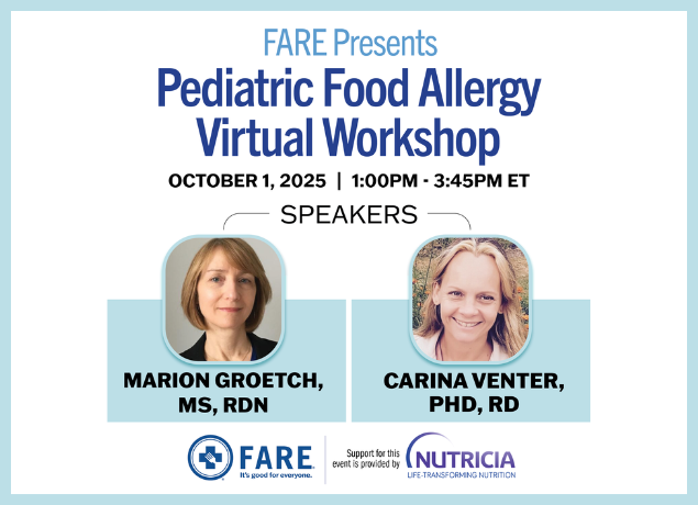 Pediatric Food Allergy Virtual Workshop