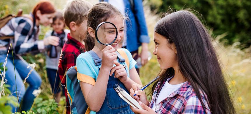 Kids at camp