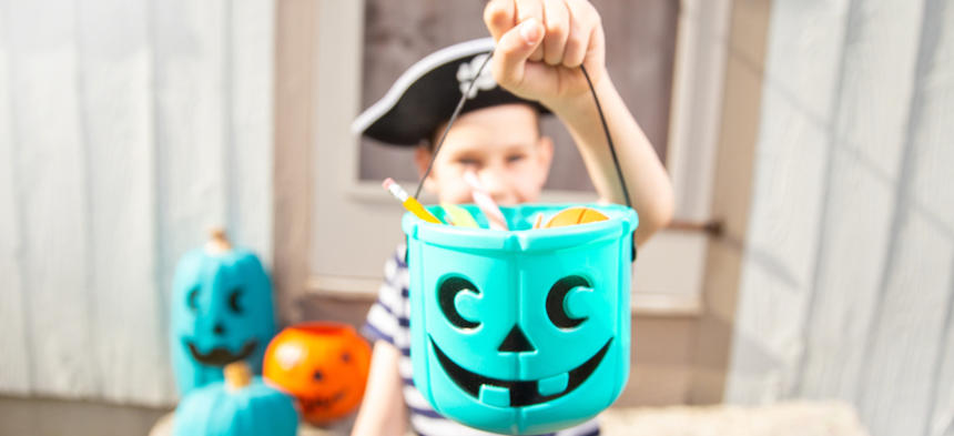 teal pumpkin