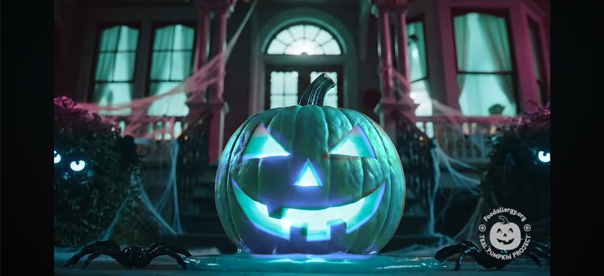 LitTealJack-o-Lantern